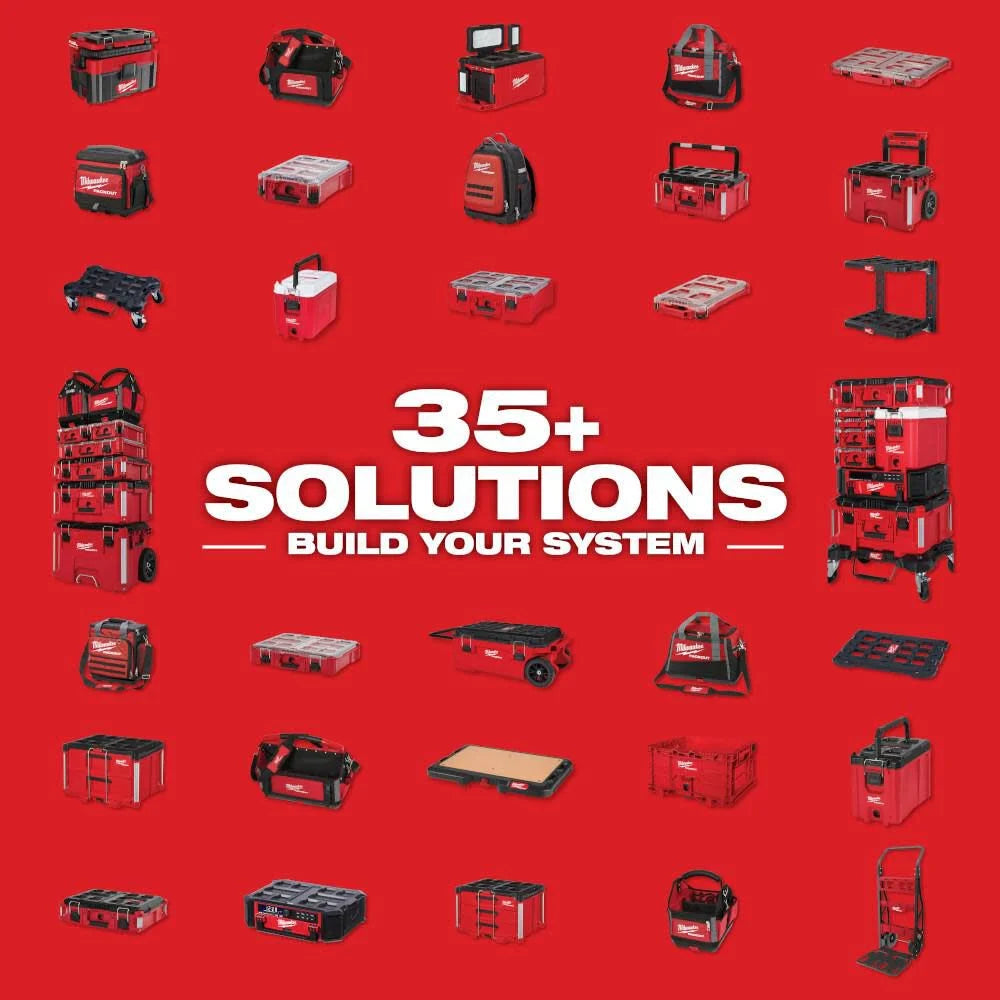 PACKOUT 5-Compartments Small Parts Organizer | 48-22-8435 - Cable Connection & Supply