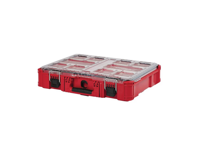 PACKOUT 11-Compartment Impact Resistant Portable Small Parts Organizer | 48-22-8430 - Cable Connection & Supply
