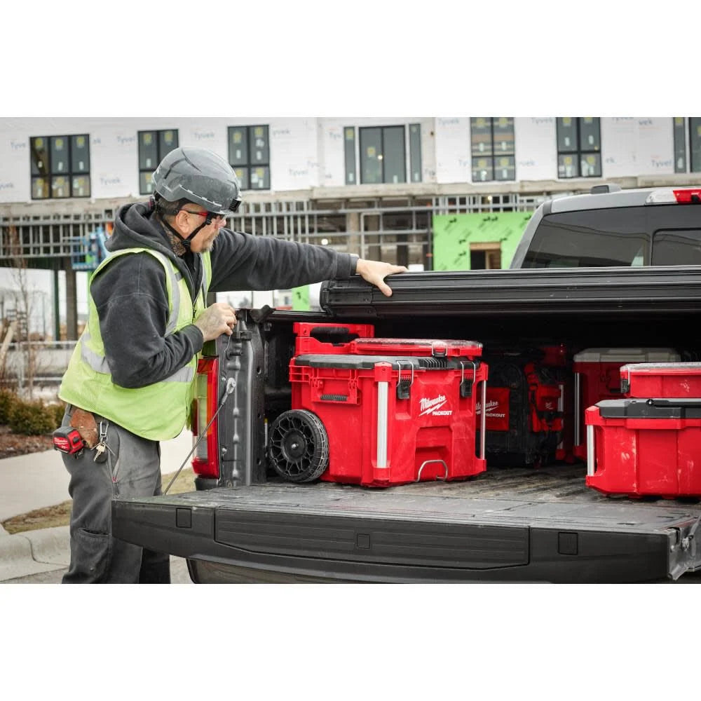 PACKOUT 22 in. Rolling Modular Tool Box LP Handle | 48-22-8427 - Cable Connection & Supply