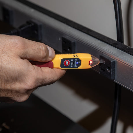 Dual Range Non-Contact Voltage Tester 12 - 1000V AC | NCVT2P - Cable Connection & Supply