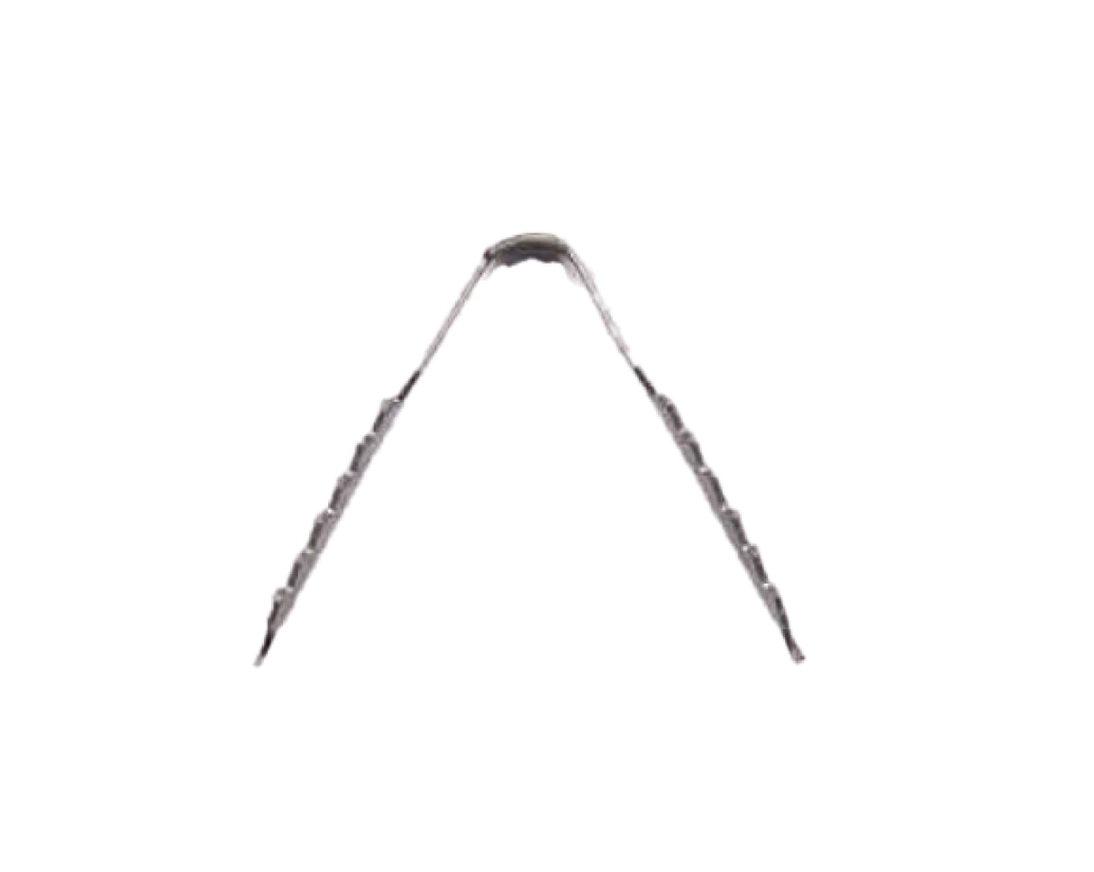 3/16" STAINLESS STEEL CABLE CLIP - SHARK TOOTH ANCHOR (100/PKG) - 10016178 (TPI101014) - Cable Connection & Supply Company Inc.