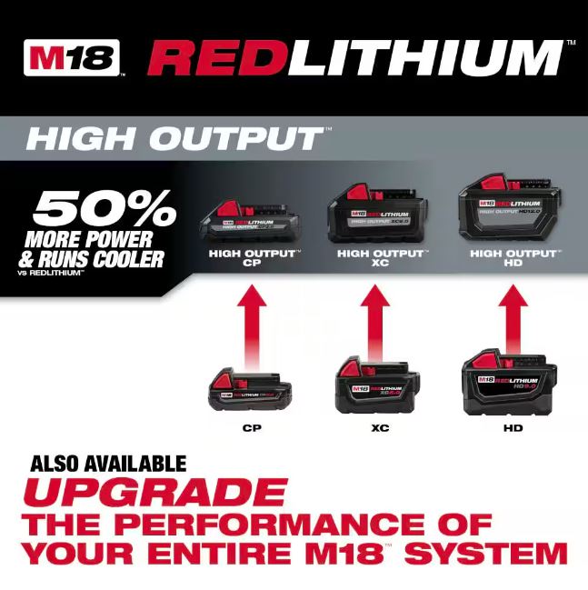 M18 18-Volt 5.0 Ah Lithium-Ion XC Extended Capacity Battery Pack | 48-11-1850 - Cable Connection & Supply 