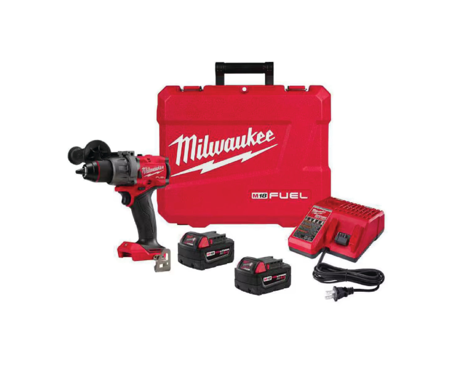 M18 FUEL 18V Lithium-Ion Brushless Cordless 1/2 in. Hammer Drill Driver Kit | 290422