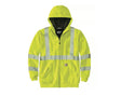 HIGH-VISIBILITY RAIN DEFENDER® LOOSE FIT MIDWEIGHT THERMAL LINED FULL ZIP CLASS 3 SWEATSHIRT, 104988 - Cable Connection & Supply Company Inc.