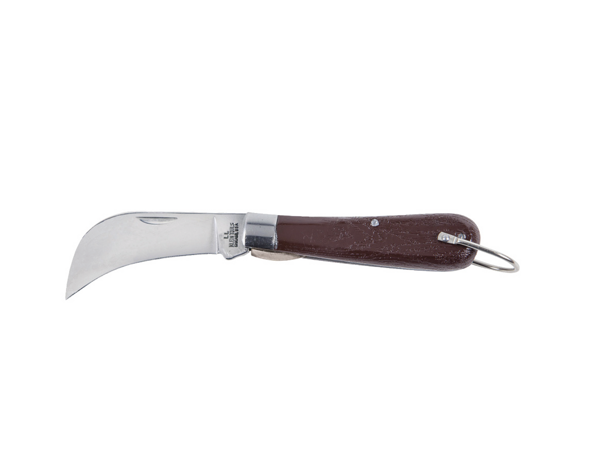 Pocket Knife, Carbon Steel Hawkbill Slitting Blade | 1550-4 - Cable Connection & Supply 