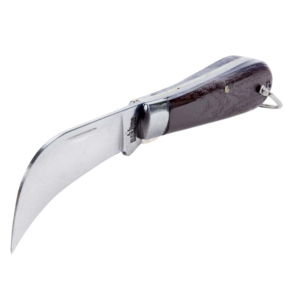 Pocket Knife, Carbon Steel Hawkbill Slitting Blade | 1550-4 - Cable Connection & Supply 