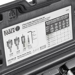 Hole Cutter Kit, Carbide Hole Cutter, 4-Piece | 31872 - Cable Connection & Supply 