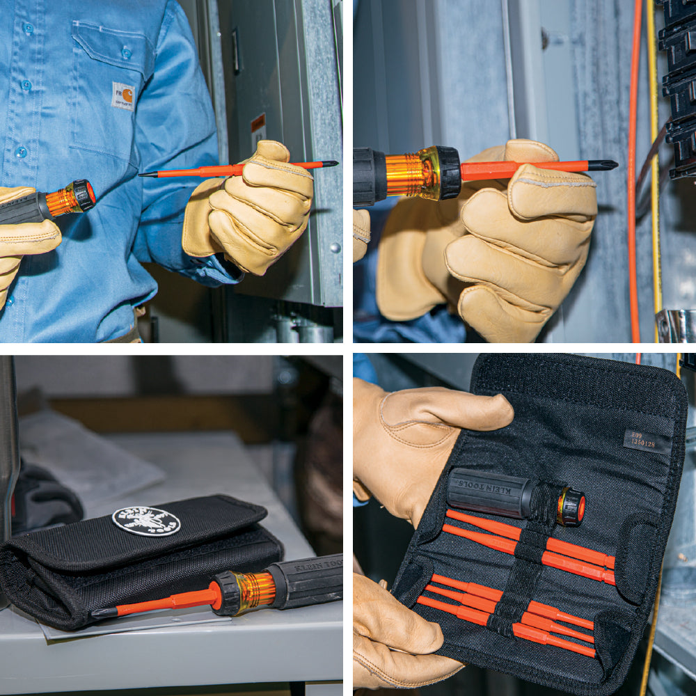 8-in-1 Insulated Interchangeable Screwdriver Set | 32288 - Cable Connection & Supply 