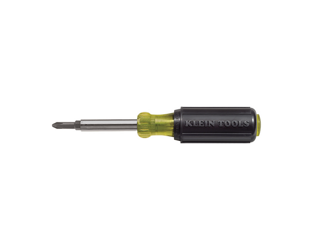 Multi-Bit Screwdriver / Nut Driver, 5-in-1, Phillips, Slotted Bits | 32476 - Cable Connection & Supply 