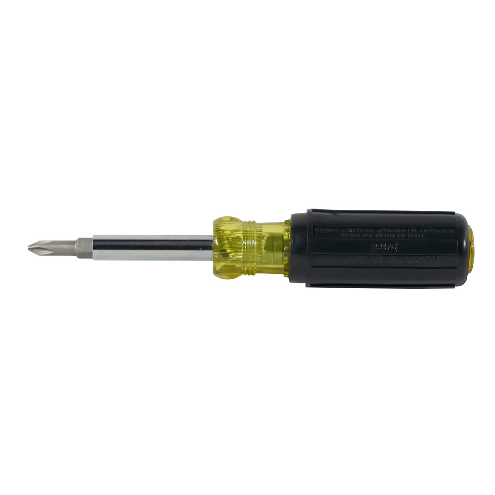 Multi-Bit Screwdriver / Nut Driver, 5-in-1, Phillips, Slotted Bits | 32476 - Cable Connection & Supply 