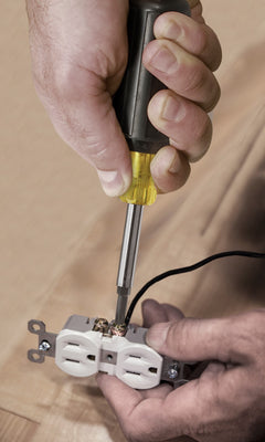 Multi-Bit Screwdriver / Nut Driver, 11-in-1, Ph, Sl, Sq, TORX® Bits | 32500 - Cable Connection & Supply 