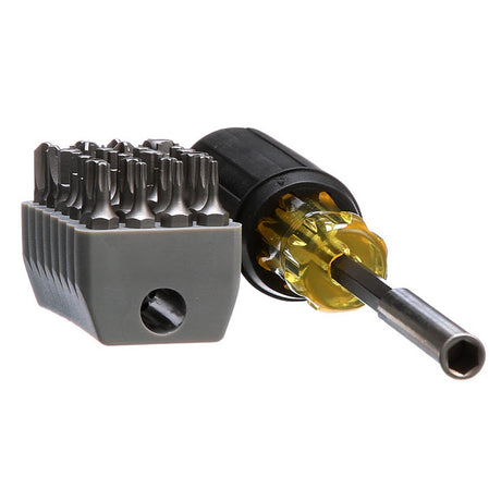 Magnetic Screwdriver with 32 Tamperproof Bits | 32510 - Cable Connection & Supply 