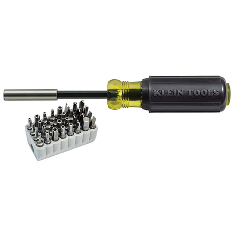 Magnetic Screwdriver with 32 Tamperproof Bits | 32510 - Cable Connection & Supply 