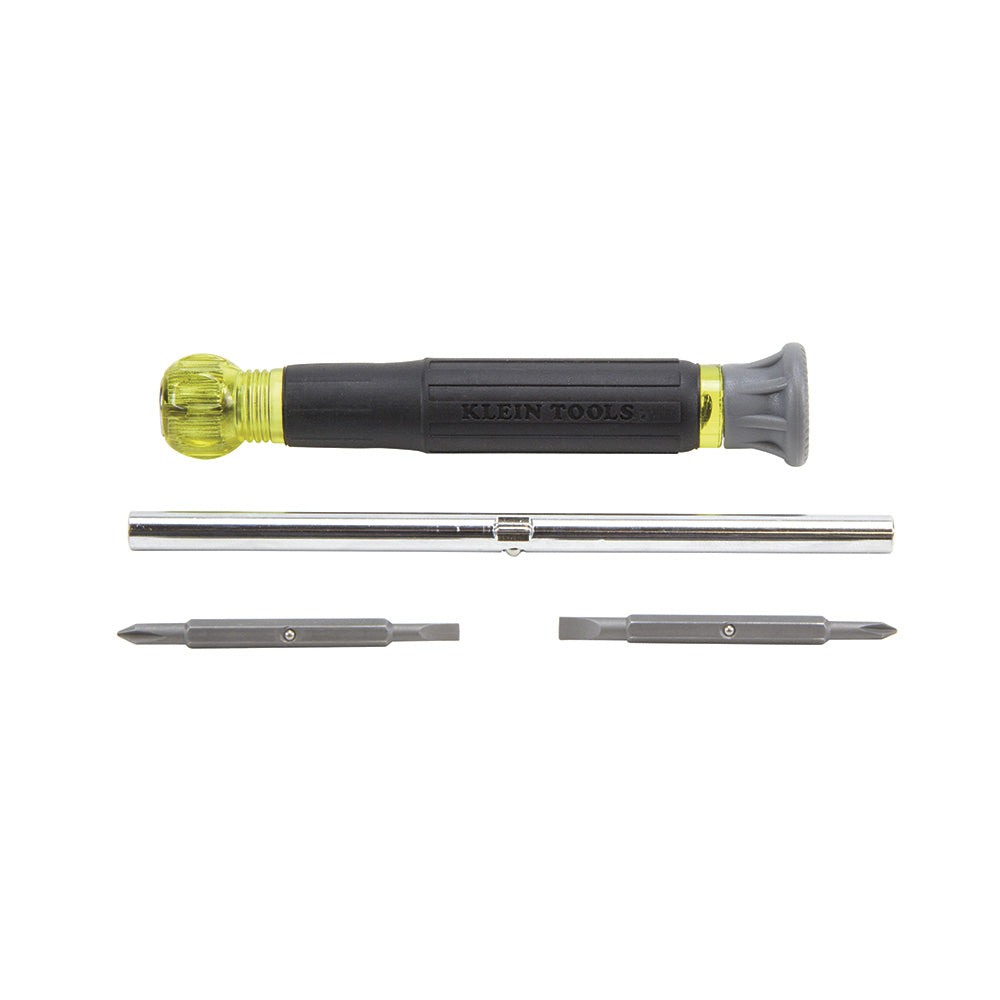 Multi-Bit Electronics Screwdriver, 4-in-1, Phillips, Slotted Bits | 32581 - Cable Connection & Supply 