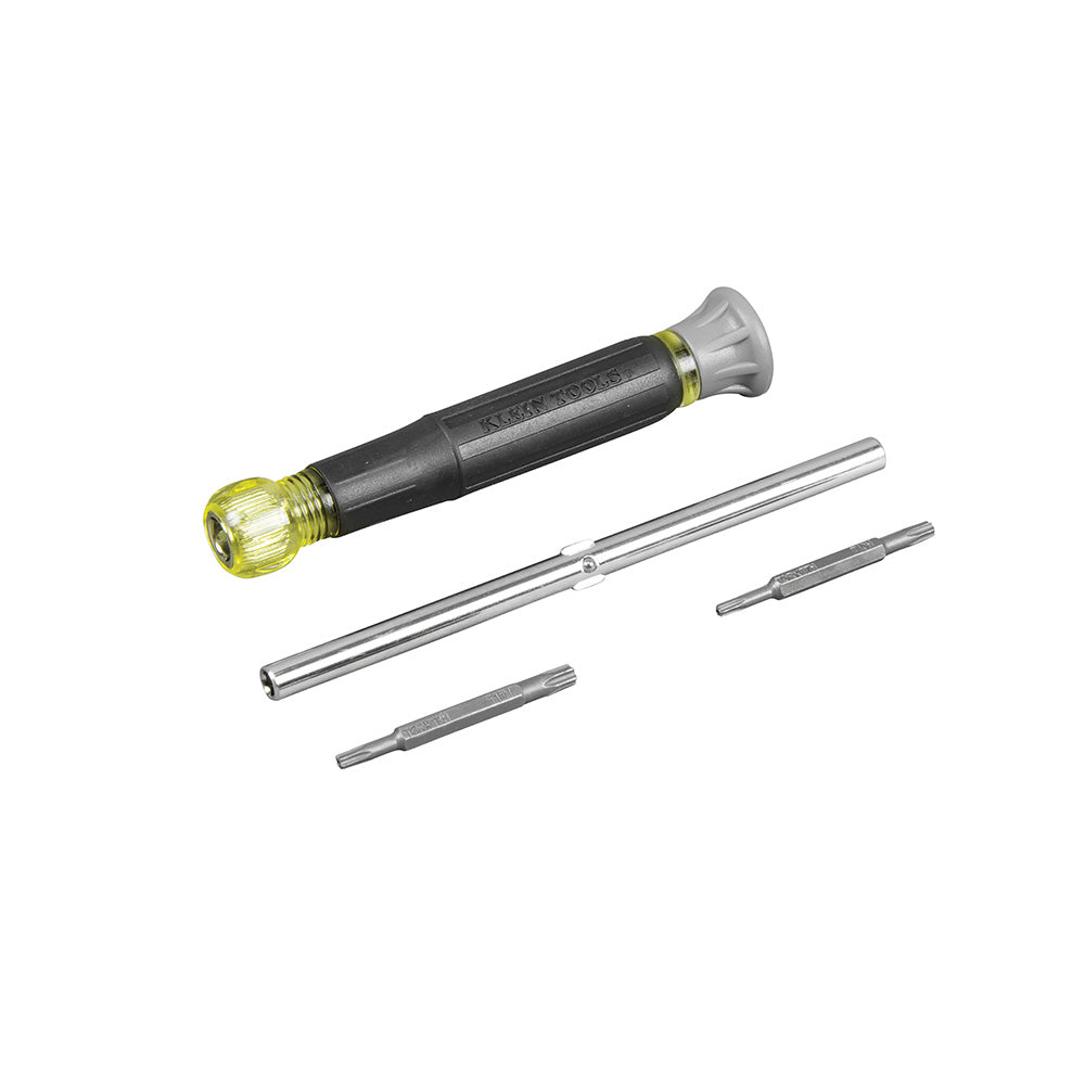 Multi-Bit Electronics Screwdriver, 4-in-1, TORX® Bits | 32585 - Cable Connection & Supply 