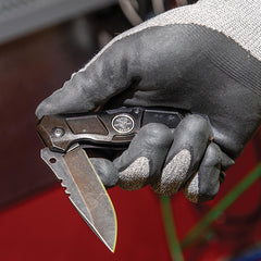 Electrician’s Bearing-Assisted Open Pocket Knife | 44228 - Cable Connection & Supply 