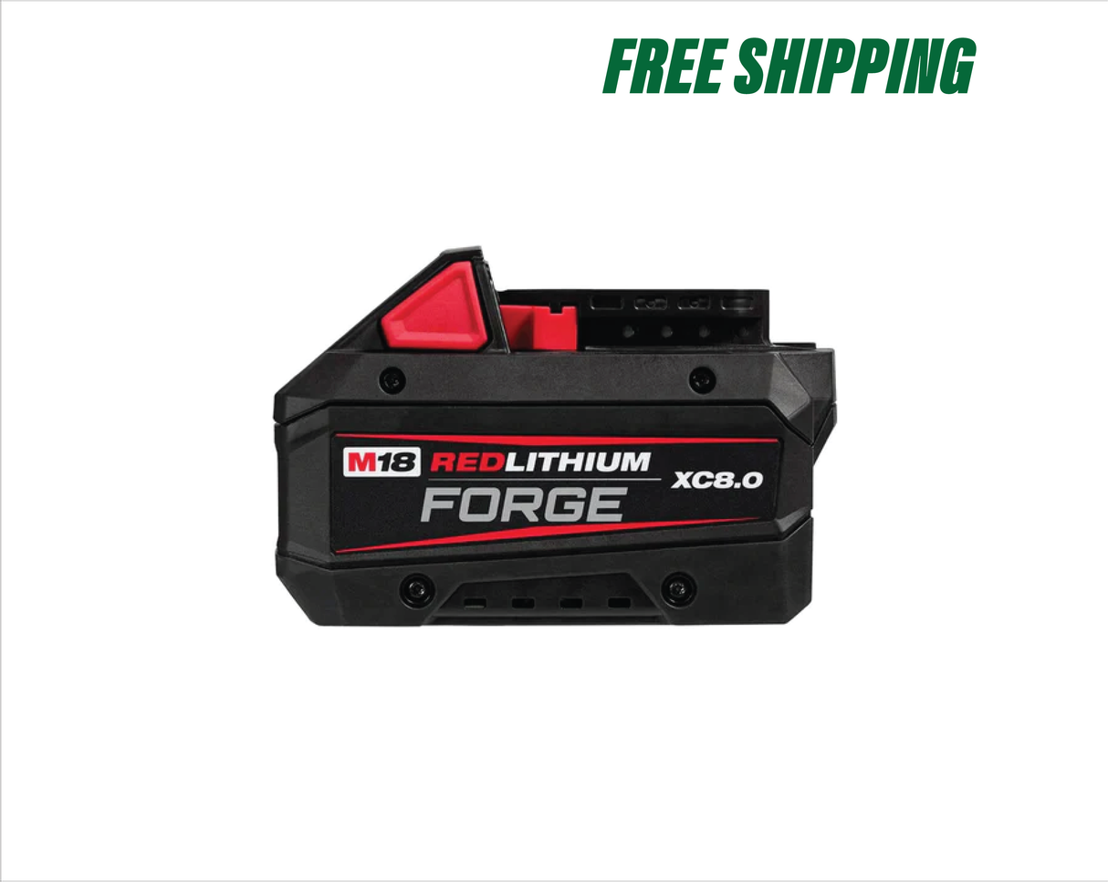Milwaukee M18 REDLITHIUM FORGE XC8.0 Battery Pack | 48-11-1881