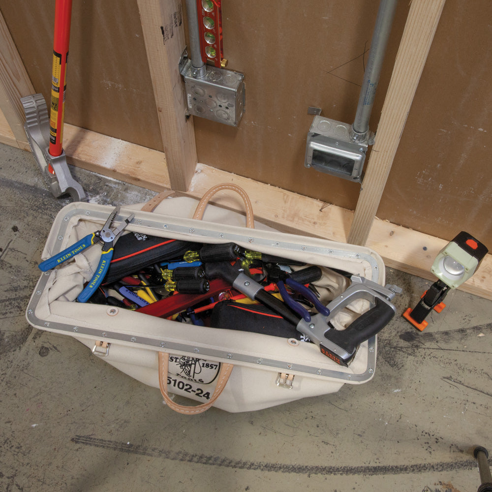 Canvas Tool Bag, 24-Inch | 5102-24 - Cable Connection & Supply 