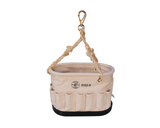 Canvas Bucket, 41-Pocket Oval Bucket with Swivel Snap | 5152S - Cable Connection & Supply 