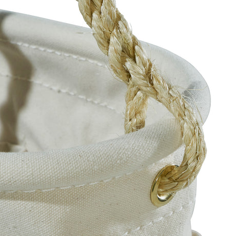 Canvas Bucket, 41-Pocket Oval Bucket with Swivel Snap | 5152S - Cable Connection & Supply 