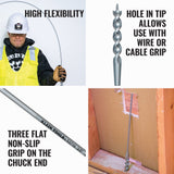 Flex Bit Auger 3/8-Inch x 54-Inch | 53716 - Cable Connection & Supply 