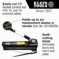 Armored and BX Cable Cutter | 53725 - Cable Connection & Supply 