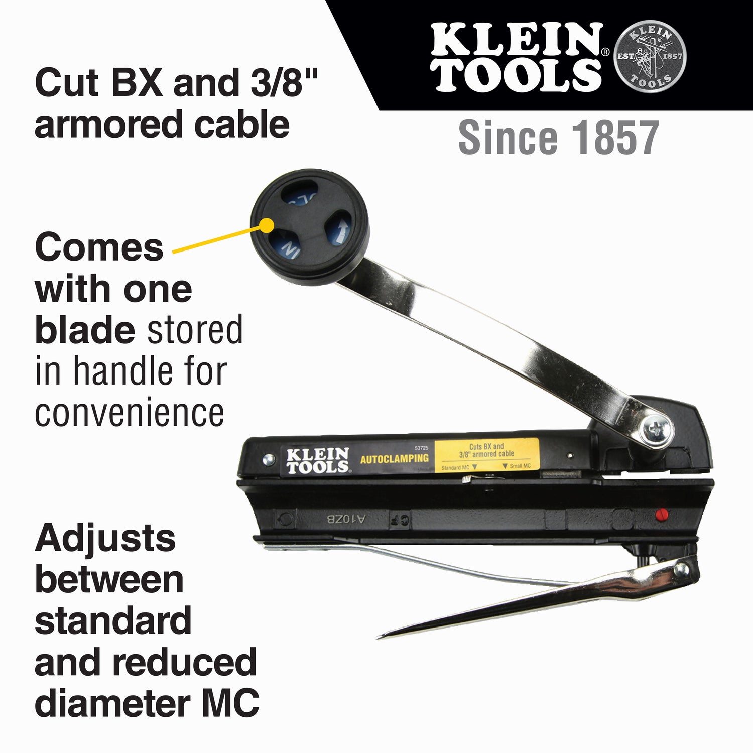 Armored and BX Cable Cutter | 53725 - Cable Connection & Supply 