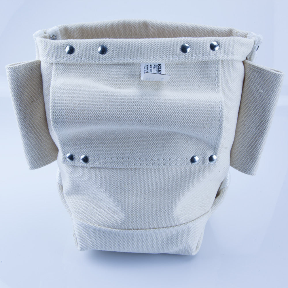 Tool Bag, Bull-Pin and Bolt Bag, Tunnel Loop, Canvas, 5 x 10 x 9-Inch | 5416T - Cable Connection & Supply 