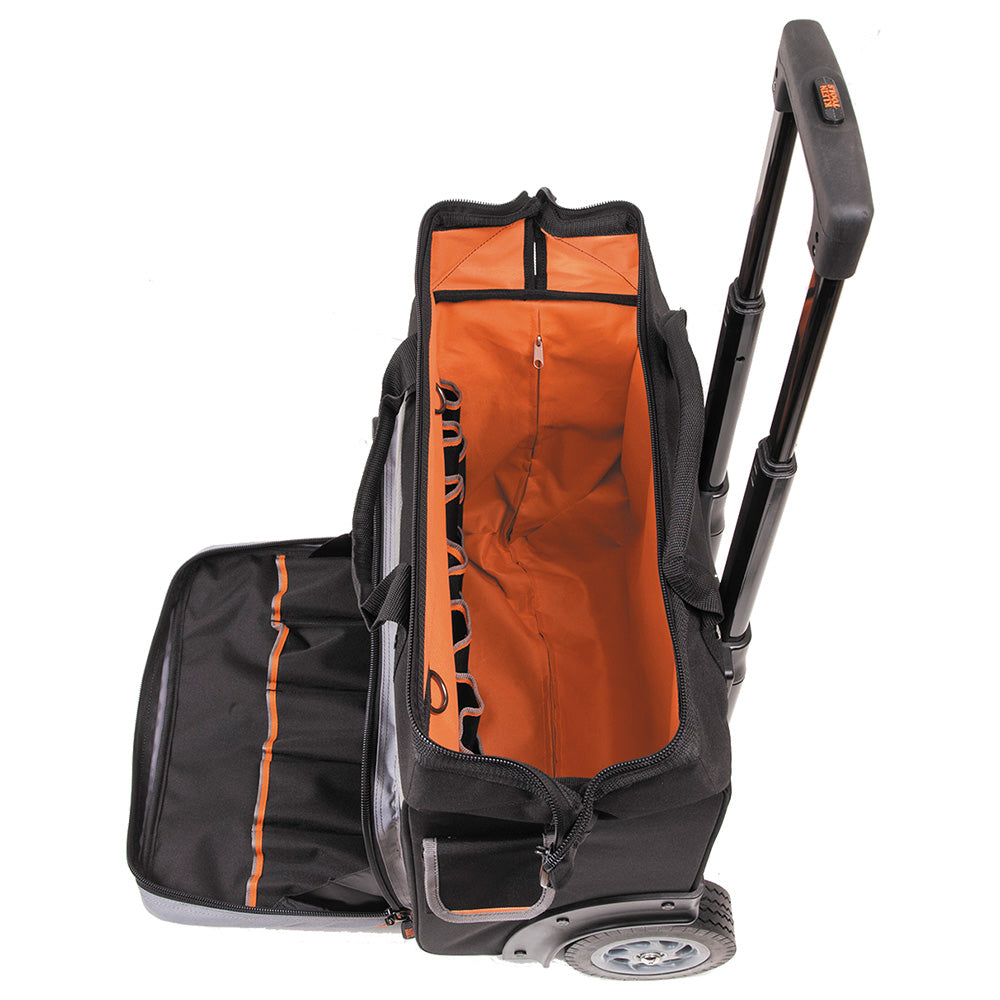 Tool Bag, Tradesman Pro™ Rolling Tool Bag, 24 Pockets, 19-Inch | 55452RTB - Cable Connection & Supply 