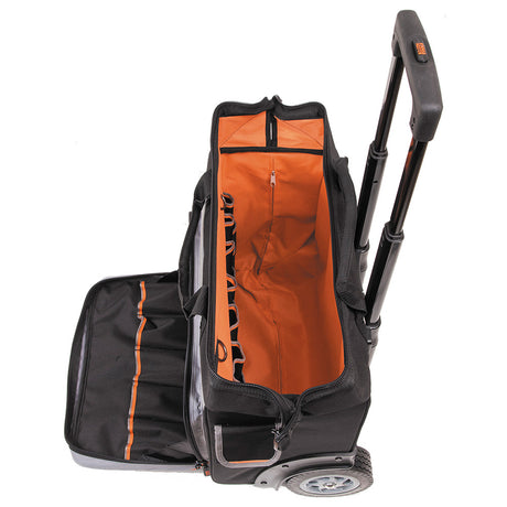 Tool Bag, Tradesman Pro™ Rolling Tool Bag, 24 Pockets, 19-Inch | 55452RTB - Cable Connection & Supply 