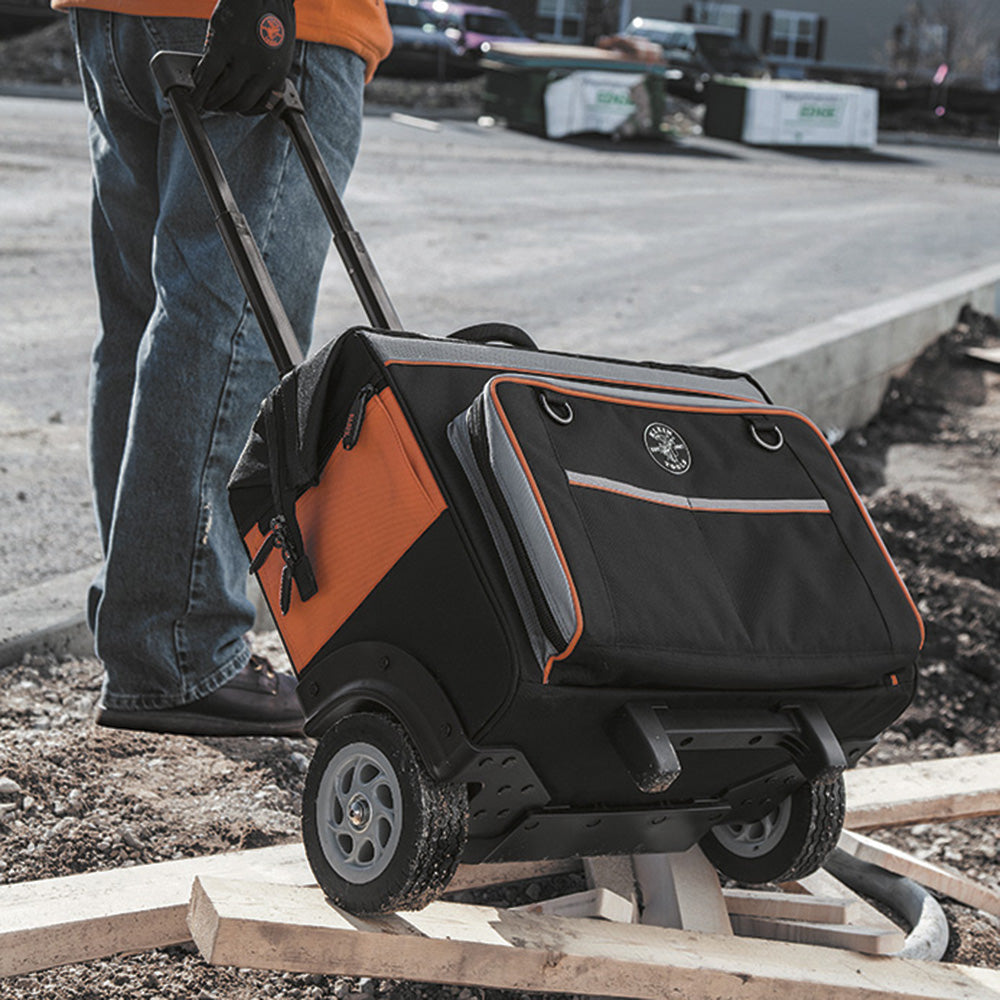 Tool Bag, Tradesman Pro™ Rolling Tool Bag, 24 Pockets, 19-Inch | 55452RTB - Cable Connection & Supply 