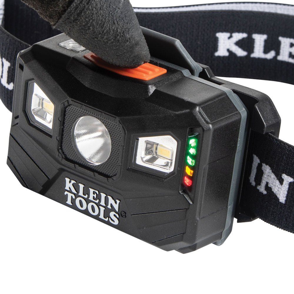 Rechargeable Headlamp with Fabric Strap, 400 Lumens, All-Day Runtime | 56048 - Cable Connection & Supply 