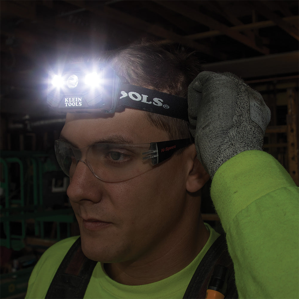 Rechargeable Headlamp with Fabric Strap, 400 Lumens, All-Day Runtime | 56048 - Cable Connection & Supply 