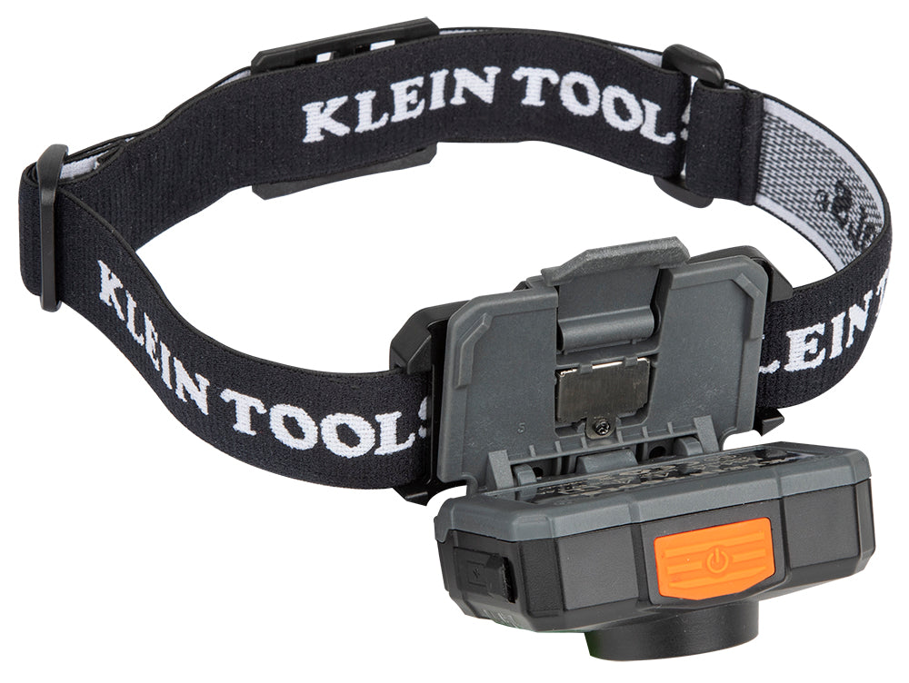 Rechargeable 2-Color LED Headlamp with Adjustable Strap | 56414 - Cable Connection & Supply 