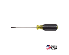 3/16-Inch Cabinet Screwdriver, 4-Inch Round Shank | 601-4 - Cable Connection & Supply 