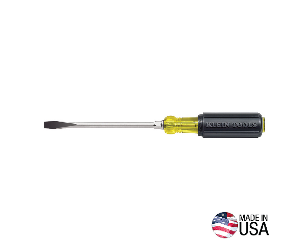 7/32-Inch Keystone Screwdriver, 3-Inch Round Shank | 602-3 - Cable Connection & Supply 