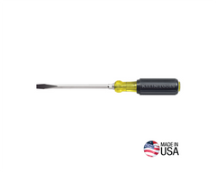 1/4-Inch Keystone Screwdriver, 4-Inch Round Shank | 602-4 - Cable Connection & Supply 