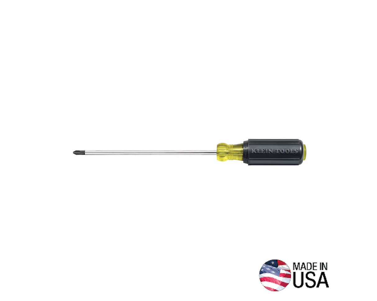 #3 Phillips Screwdriver, 6-Inch Round Shank | 603-6 - Cable Connection & Supply 