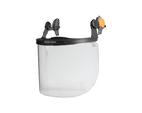 Face Shield, Full Brim Hard Hat, Clear |60528 - Cable Connection & Supply 