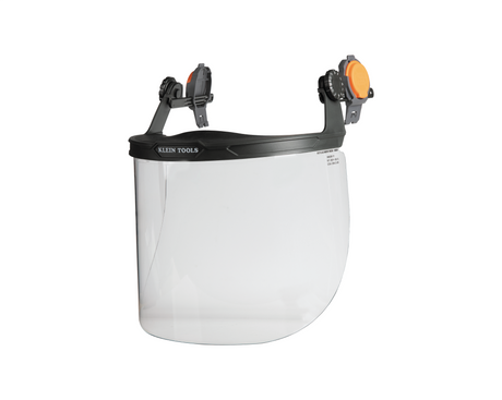 Face Shield, Full Brim Hard Hat, Clear |60528 - Cable Connection & Supply 