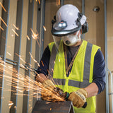 Face Shield, Full Brim Hard Hat, Clear |60528 - Cable Connection & Supply 