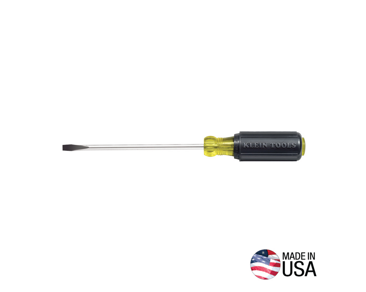 1/4-Inch Cabinet Screwdriver, 4-Inch Round Shank | 605-4 - Cable Connection & Supply 