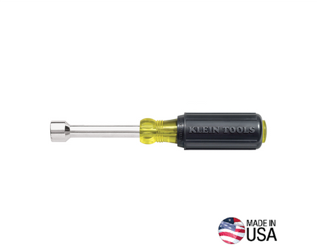 3/16-Inch Nut Driver, 3-Inch Hollow Shaft, Cushion-Grip™ | 630-3/16 - Cable Connection & Supply 