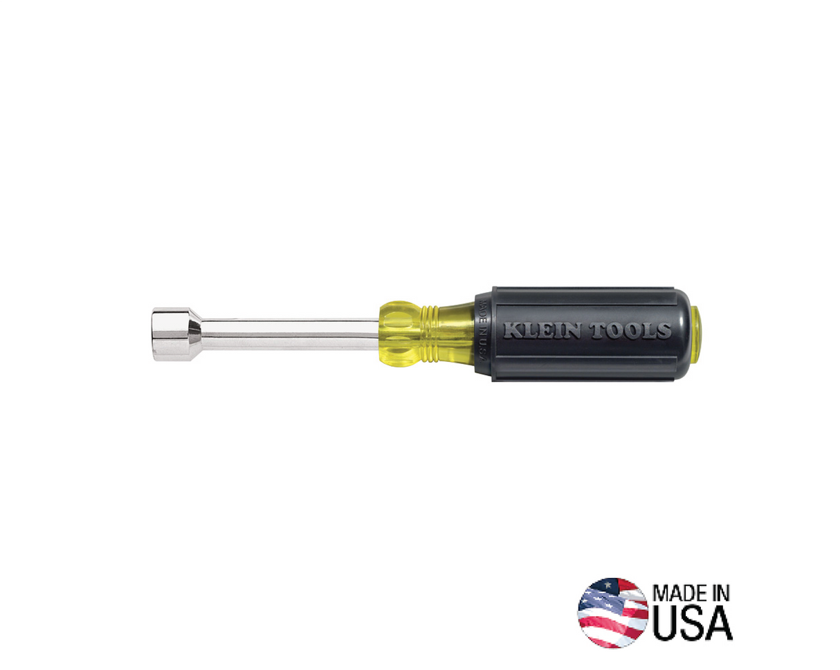 7/16-Inch Hollow Nut Driver, 3-Inch, Cushion-Grip™ | 630-7/16 - Cable Connection & Supply 