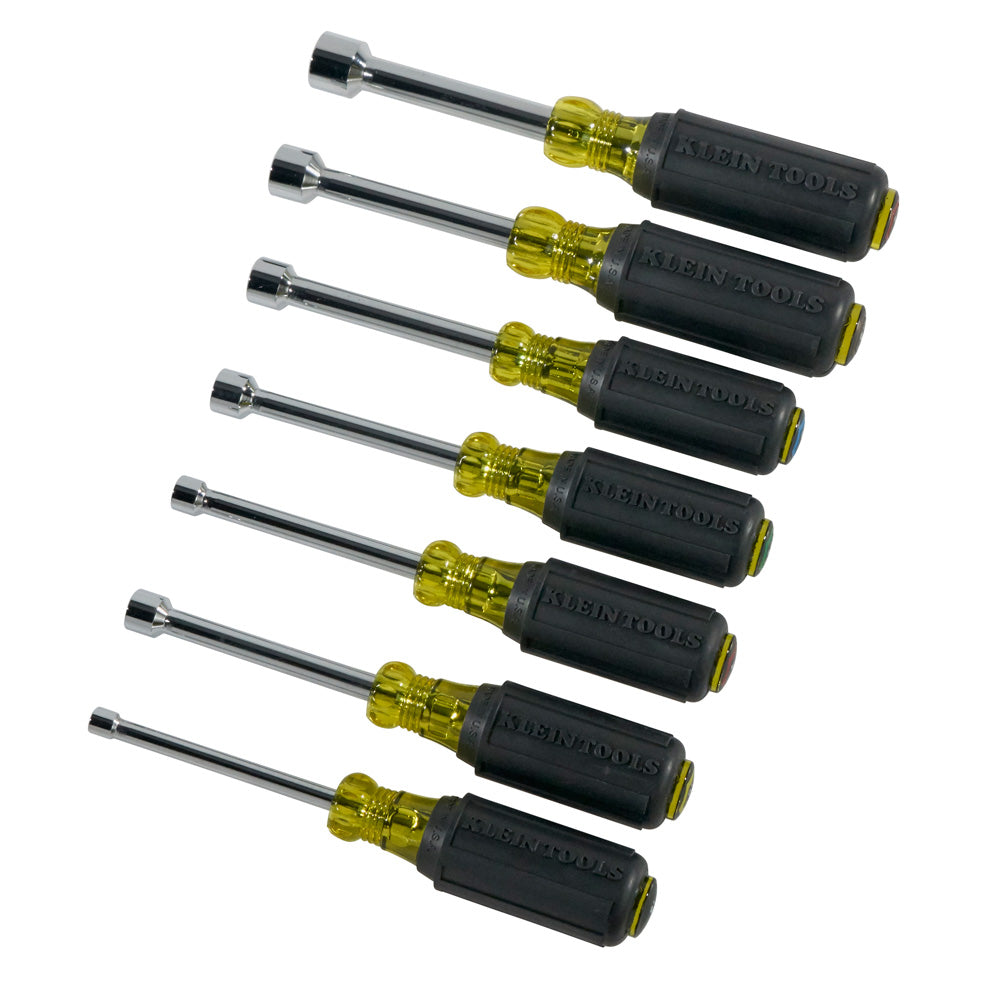 Nut Driver Set, 3-Inch Shafts, Cushion-Grip™, 7-Piece | 631 - Cable Connection & Supply 