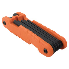 Pro Folding Hex Key Set, 11-Key, SAE Sizes | 70550 - Cable Connection & Supply 