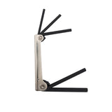Folding Hex Key Set, 5-Key, SAE Sizes | 70579 - Cable Connection & Supply 