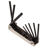 Folding Hex Key Set, 9-Key, SAE Sizes | 70591 - Cable Connection & Supply 