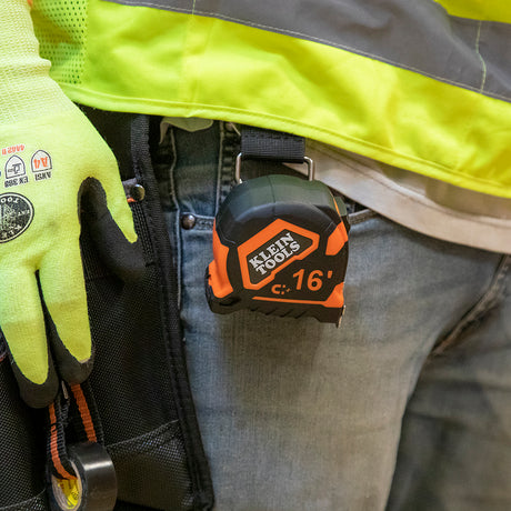 Tape Measure, 16-Foot Magnetic Double-Hook | 9216 - Cable Connection & Supply 