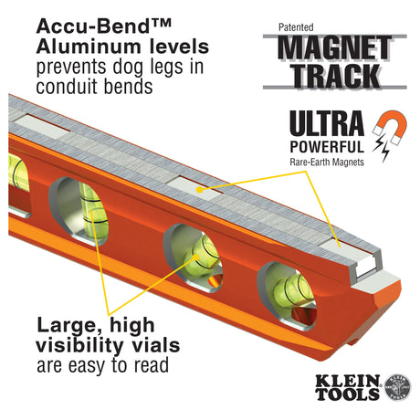 ACCU-BEND™ Level, 4 Vial | 935AB4V - Cable Connection & Supply 
